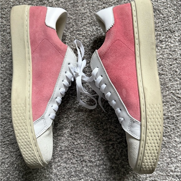 Ralph Lauren Pink and White Sneakers - Picture 8 of 13